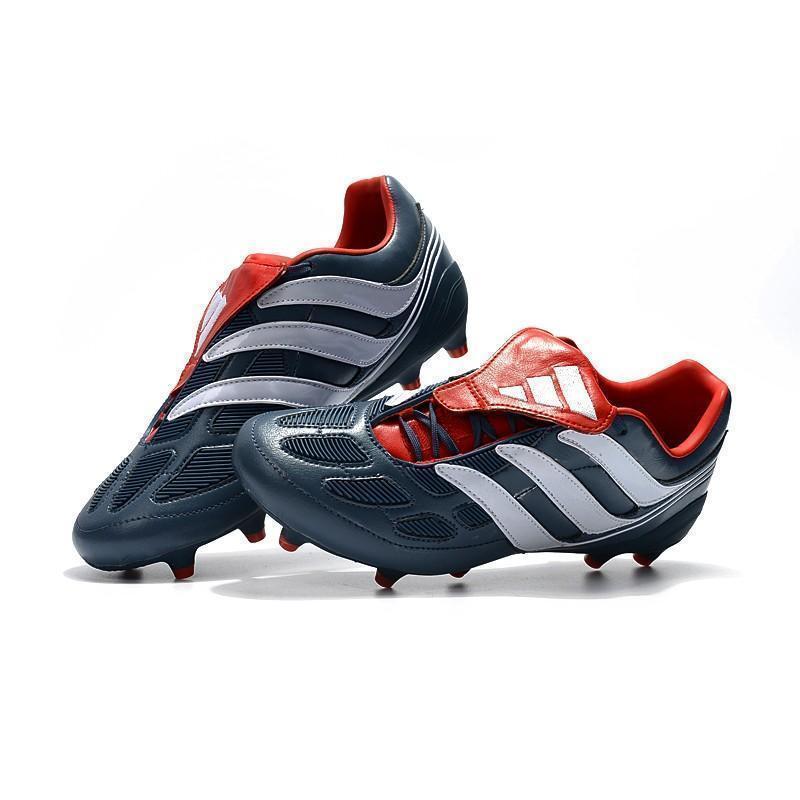 Adidas Predator Precision FG Soccer Cleats Navy White Red