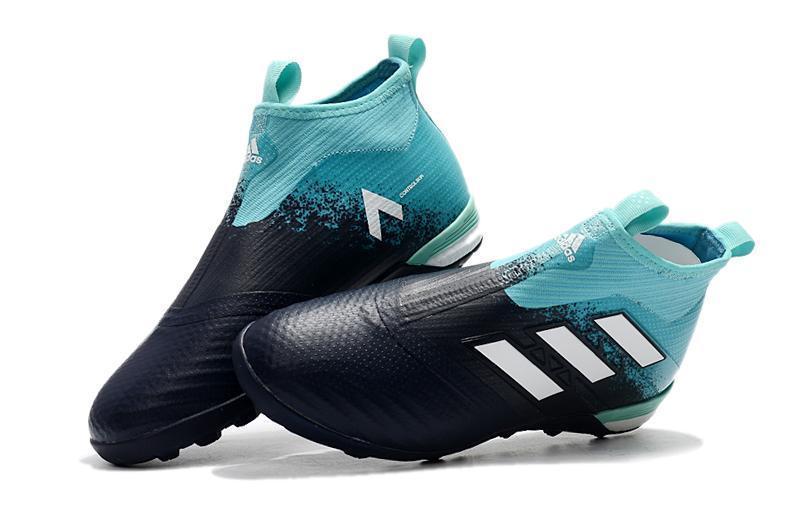 Adidas ACE Tango TF Soccer Cleats Blue Black White