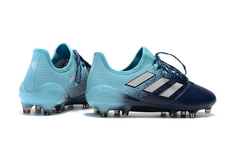 Adidas ACE FG Soccer Cleats Blue White Skyblue