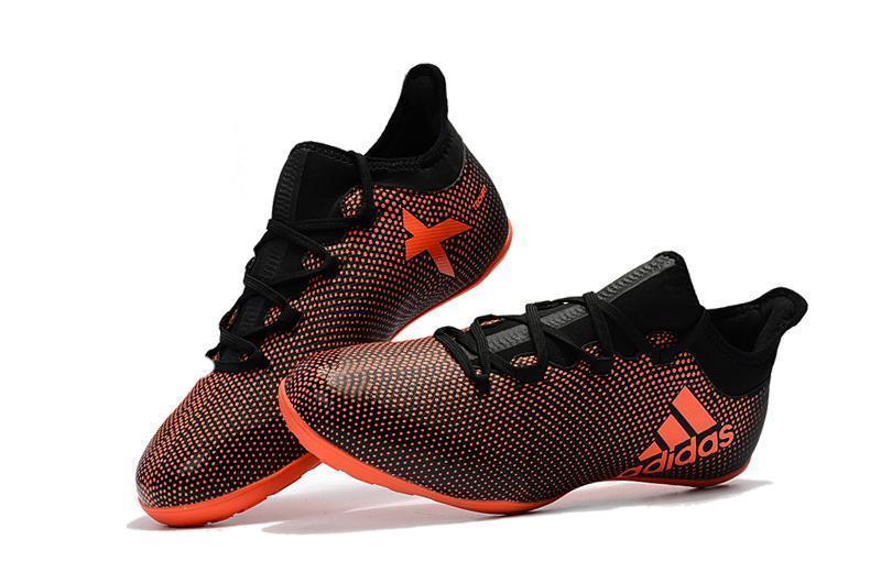 New Adidas X 17.1 TF Soccer Cleats Shoes Orange Black