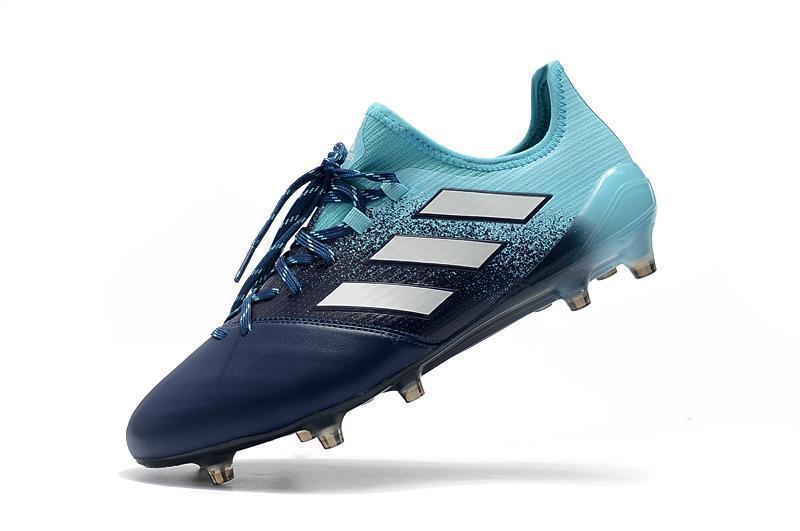 Adidas ACE FG Soccer Cleats Blue White Skyblue