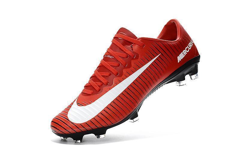 Nike Mercurial Vapor XI FG Soccer Cleats Red White Black