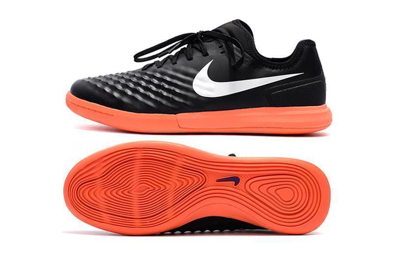 New Nike MagistaX Finale II IC Soccer Cleats Shoes Black White Orange