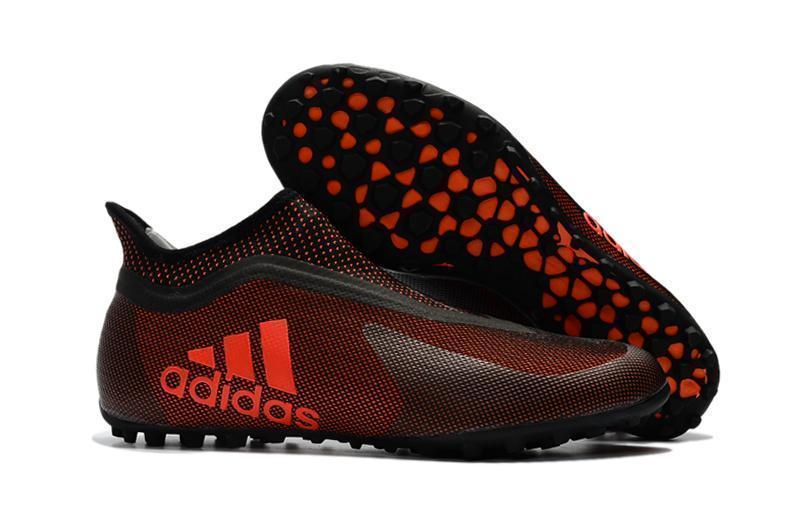 New Adidas X Tango 17.3 TF Soccer Cleats Shoes Red Black Orange