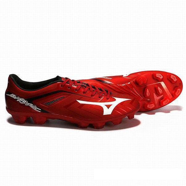 Mizuno Basara 001 FG Soccer Cleats Red Black White