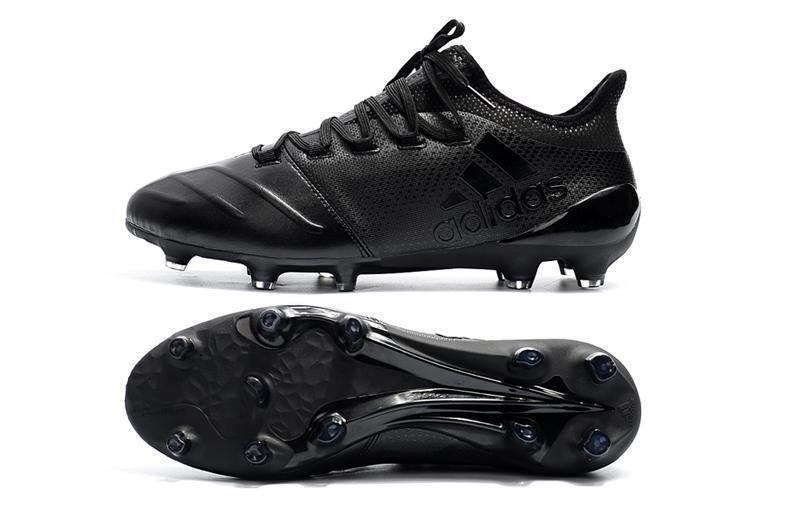 New Adidas X Series Leather FG Soccer Cleats Shoes Black