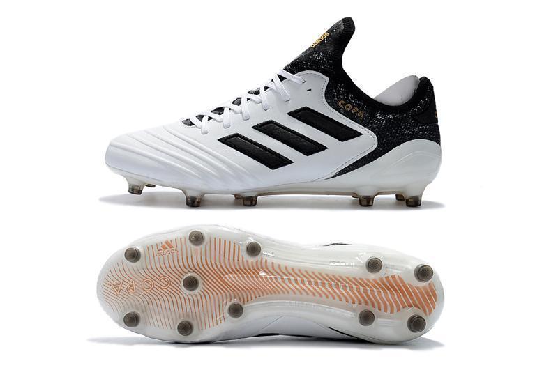 Adidas Copa 18.1 FG Soccer Cleats White Black