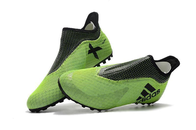 New Adidas X Tango 17.3 TF Soccer Cleats Shoes Green Black