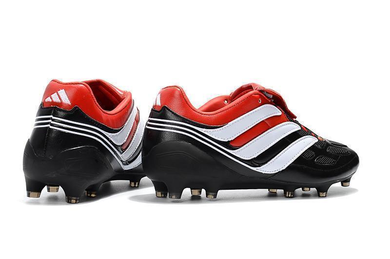 Adidas Predator Precision FG Soccer Cleats Black Red White