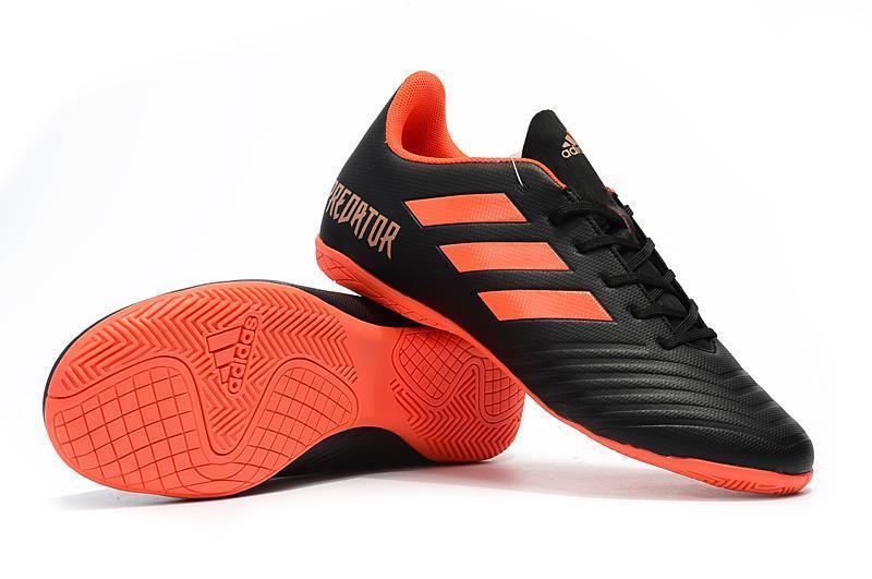 New Adidas Predator Tango 18.4 TF Soccer Cleats Shoes Black Orange