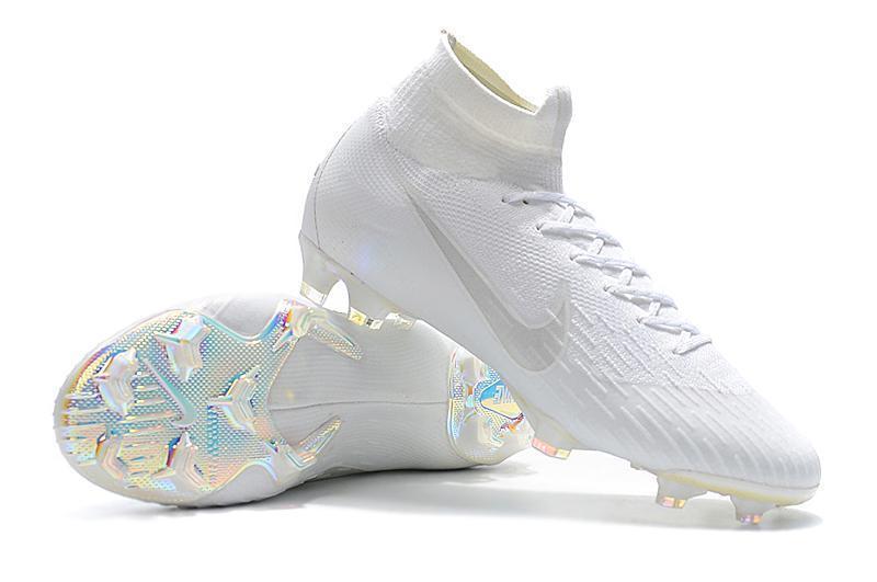 NIKE Mercurial Superfly VI 360 Elite Neymar FG White High Cut