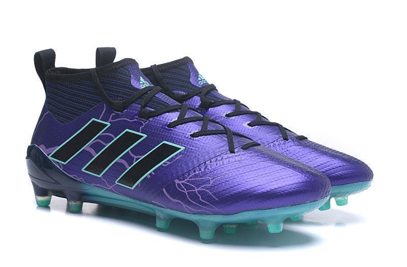 Adidas ACE 17.1 Primeknit Soccer Cleats Legend Ink Black Energy Aqua