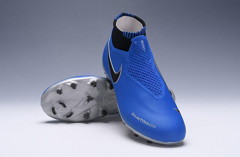 Nike Phantom Vision Elite DF FG Blue Silver Black