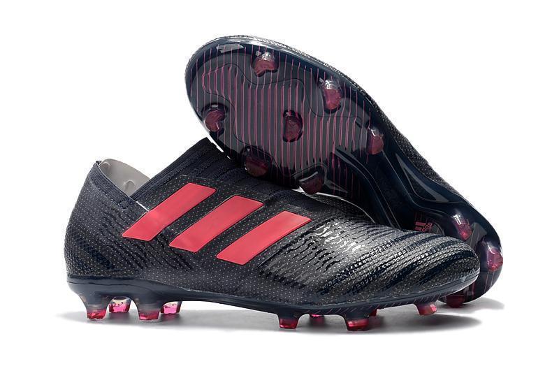 New Adidas Nemeziz Messi FG Soccer Cleats Shoes Black Red