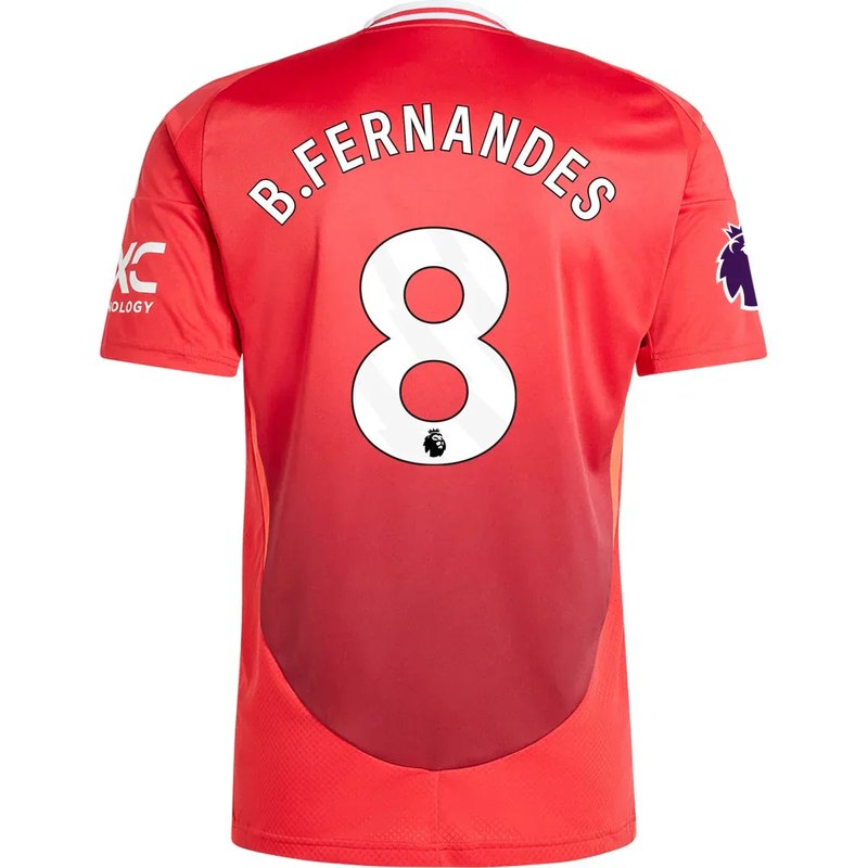 Bruno Fernandes Manchester United 24/25 I Home Jersey - Fan Version