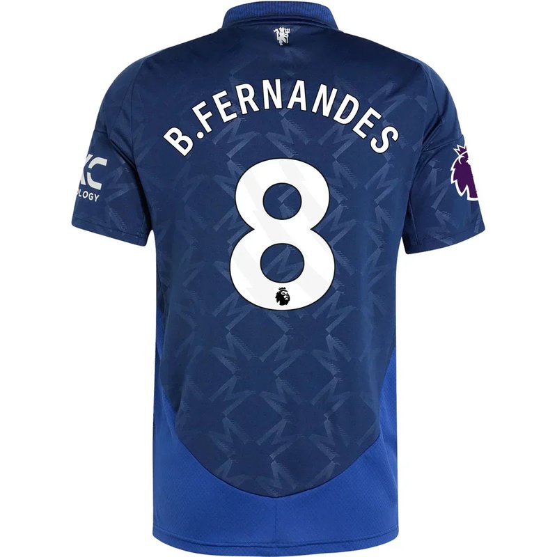 Bruno Fernandes Manchester United 24/25 II Away Jersey - Fan Version