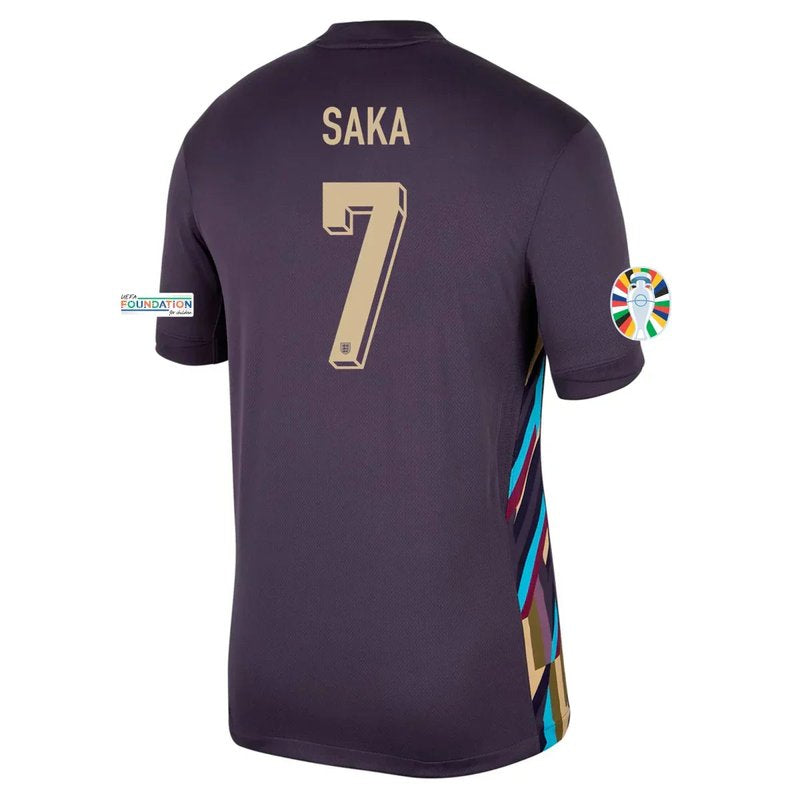 Bukayo Saka England 24/25 II Away Jersey - Fan Version