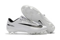 Nike Mercurial Vapor XI FG Soccer Cleats White Black