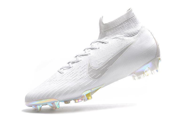 NIKE Mercurial Superfly VI 360 Elite Neymar FG White High Cut