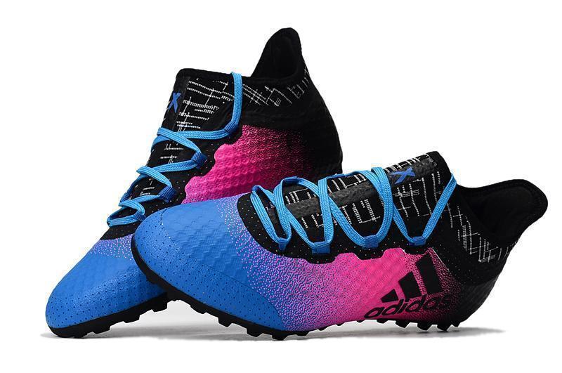 Adidas X Tango 16.1 Turf Soccer Cleats Pink Core Black Blue