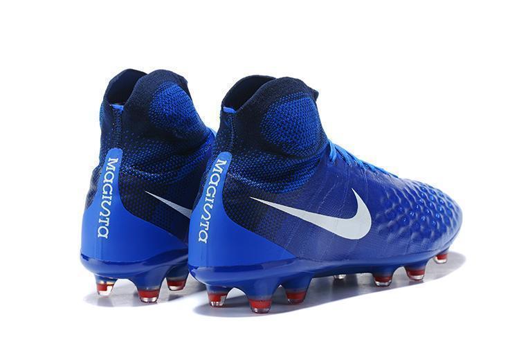 New Nike Magista obra II FG Soccer Cleats Shoes Royal Blue White