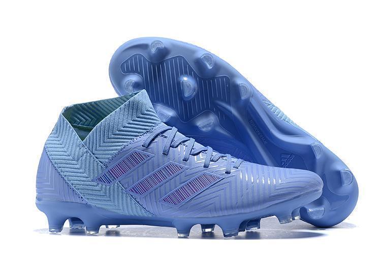 New Adidas Nemeziz 18.1 FG Soccer Cleats Shoes Ocean Blue