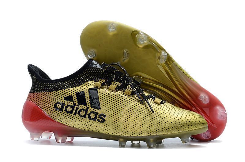 New Adidas X Series FG TPU Soccer Cleats Shoes Gold Black