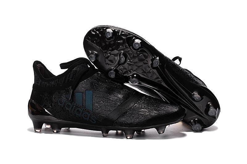 Adidas X 16+ Purechaos FG/AG Soccer Cleats All Black