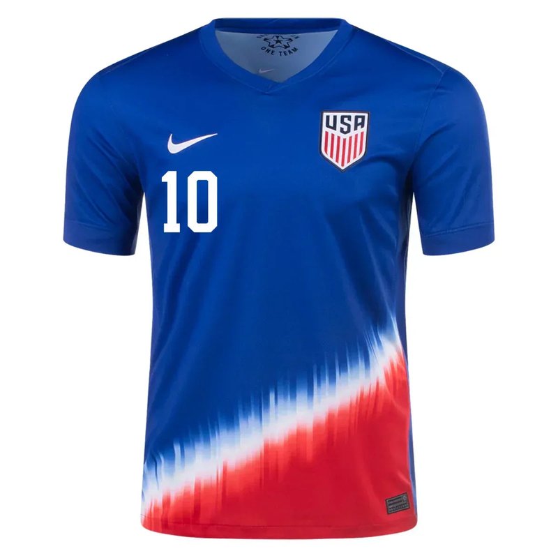 Christian Pulisic USA 24/25 II Away Jersey - Fan Version