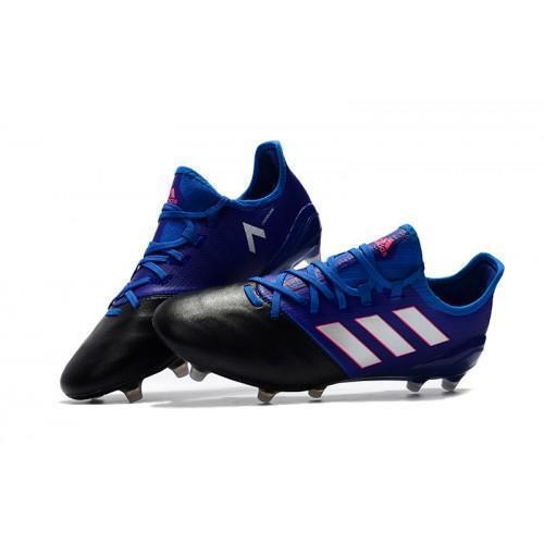 Adidas ACE 17.1 Primeknit Soccer Cleats Black Blue White Pink