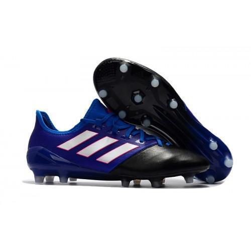 Adidas ACE 17.1 Primeknit Soccer Cleats Black Blue White Pink