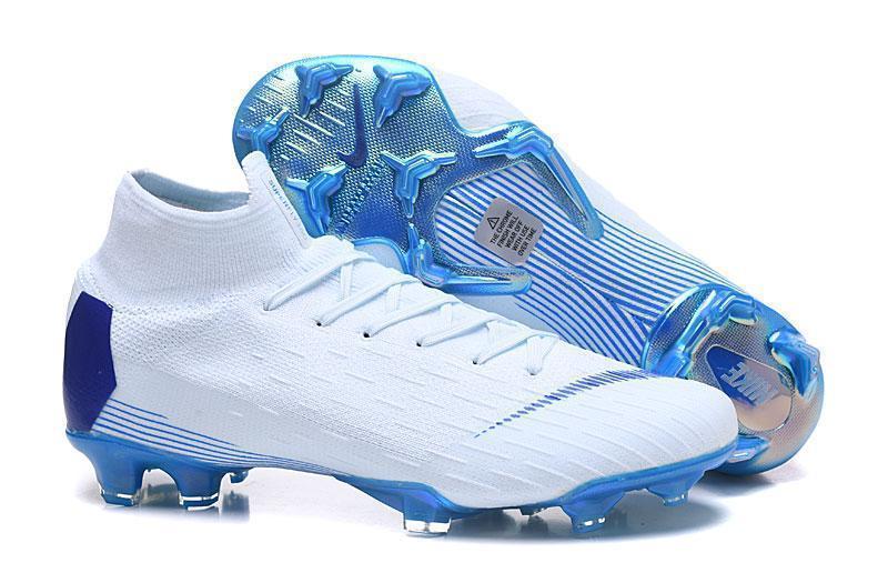 NIKE Mercurial Superfly VI 360 Elite FG Light Blue