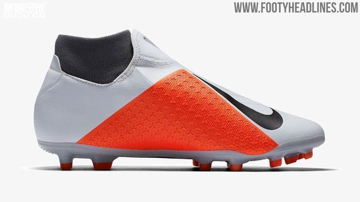 Nike Phantom Vision Elite DF FG Soccer Cleats White Orange Black