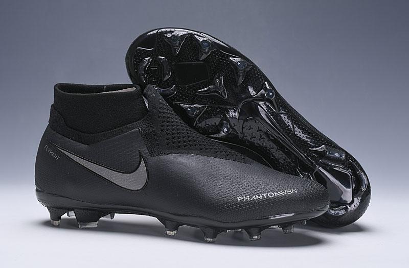 Nike Phantom Vision Elite DF FG Black Grey