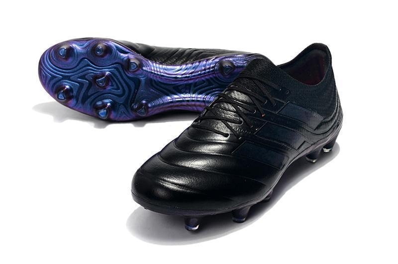 New Adidas Copa 19.1 FG Soccer Cleats Shoes Black Blue