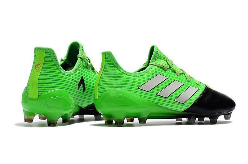 Adidas ACE 17.1 Primeknit Soccer Cleats Green Black White