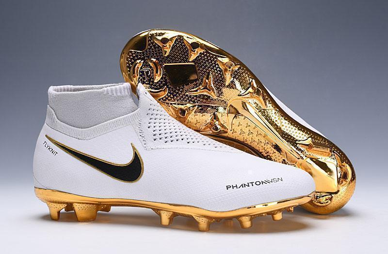 Nike Phantom VSN Elite DF FG White Gold Limited Edition