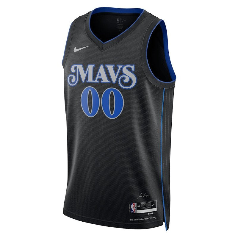 Dallas Mavericks Unisex 23/24 NBA Jersey - Black - City Edition