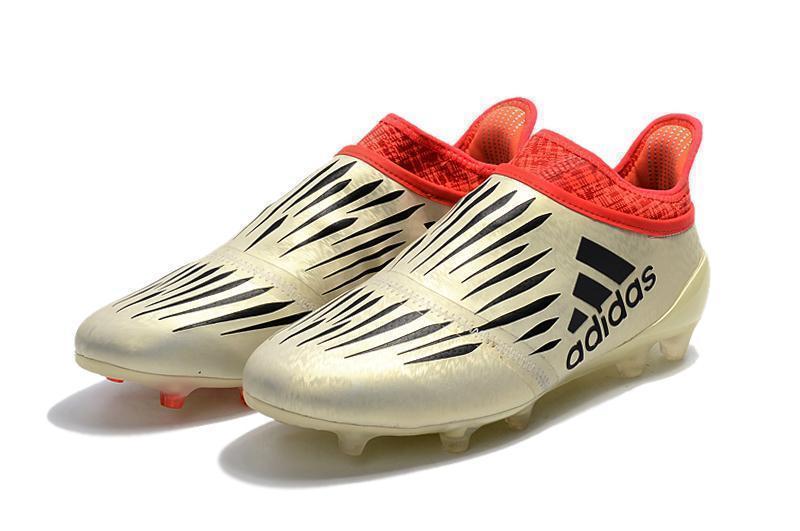 Adidas X 16+ Purechaos FG Soccer Cleats Solar White Red