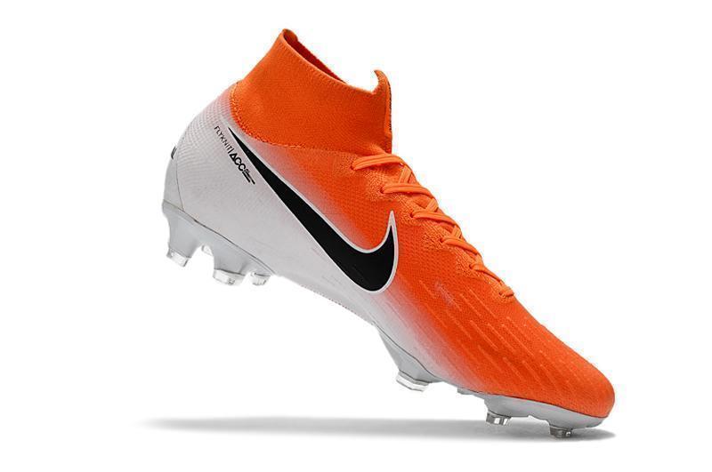 NIKE Mercurial Superfly VI 360 Elite FG Silver Orange