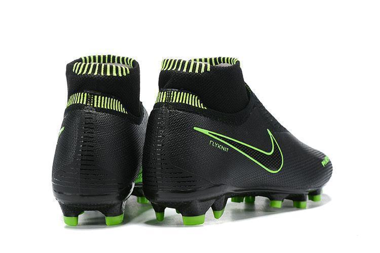 Nike Phantom Vision Elite DF FG Black Green Lining