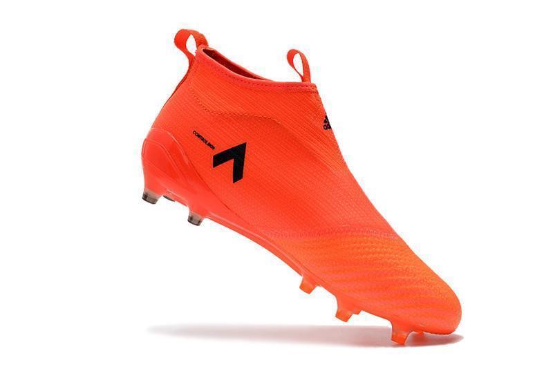 New Adidas Purecontrol Flame Storm FG Soccer Cleats Shoes Orange