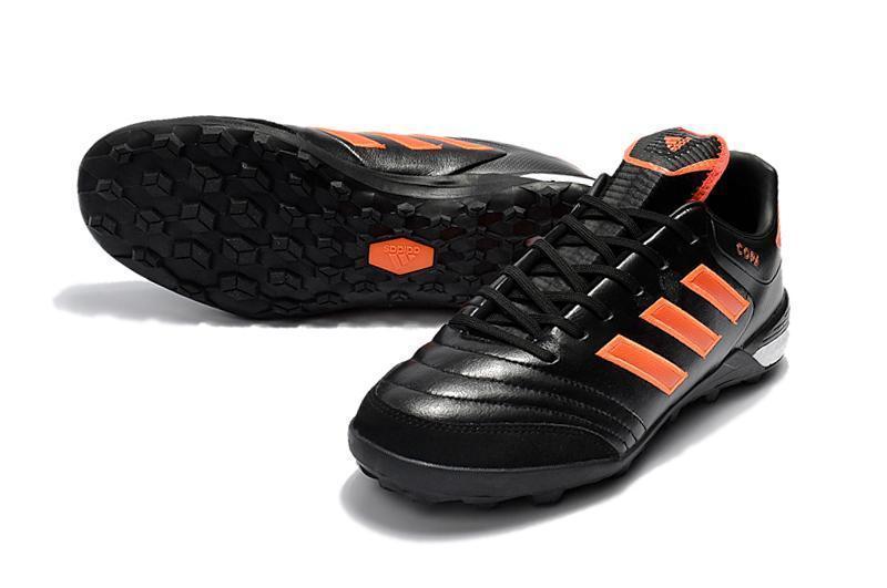 Adidas Copa Indoor Soccer Cleats Shoes Black Orange