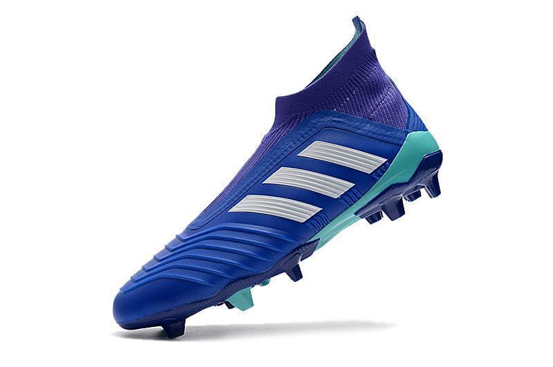 Adidas Predator 18+ FG Soccer Cleats Royal Blue Purple White