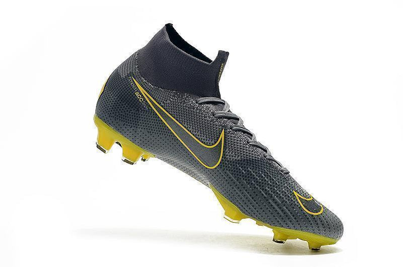 NIKE Mercurial Superfly VI 360 Elite FG Yellow Stripe Grey