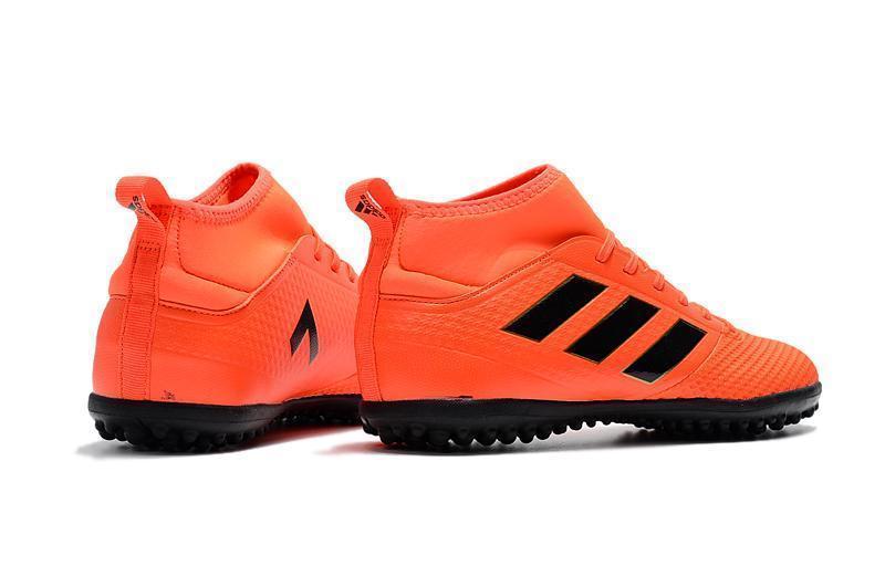 Adidas ACE TF Super Soccer Cleats Shoes Orange Black