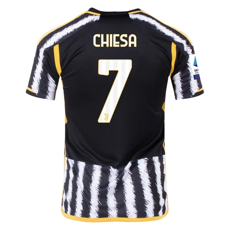 Federico Chiesa Juventus 23/24 I Home Jersey - Fan Version