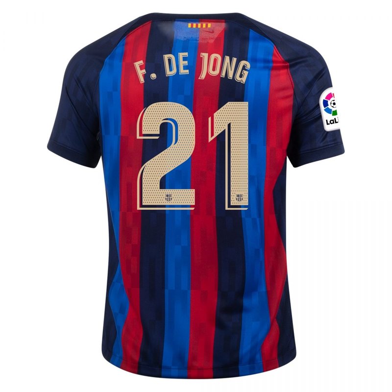 Frenkie de Jong Barcelona 22/23 I Home Jersey - Fan Version