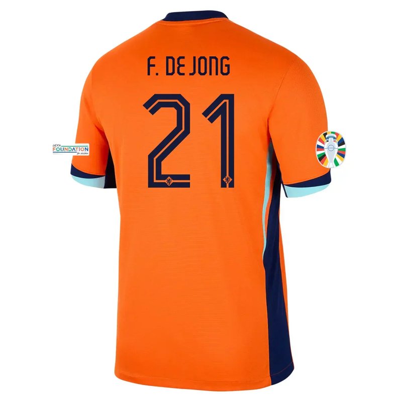 Frenkie de Jong Netherlands 24/25 I Home Jersey - Fan Version