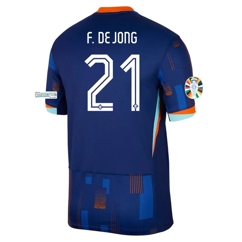 Frenkie de Jong Netherlands 24/25 II Away Jersey - Fan Version